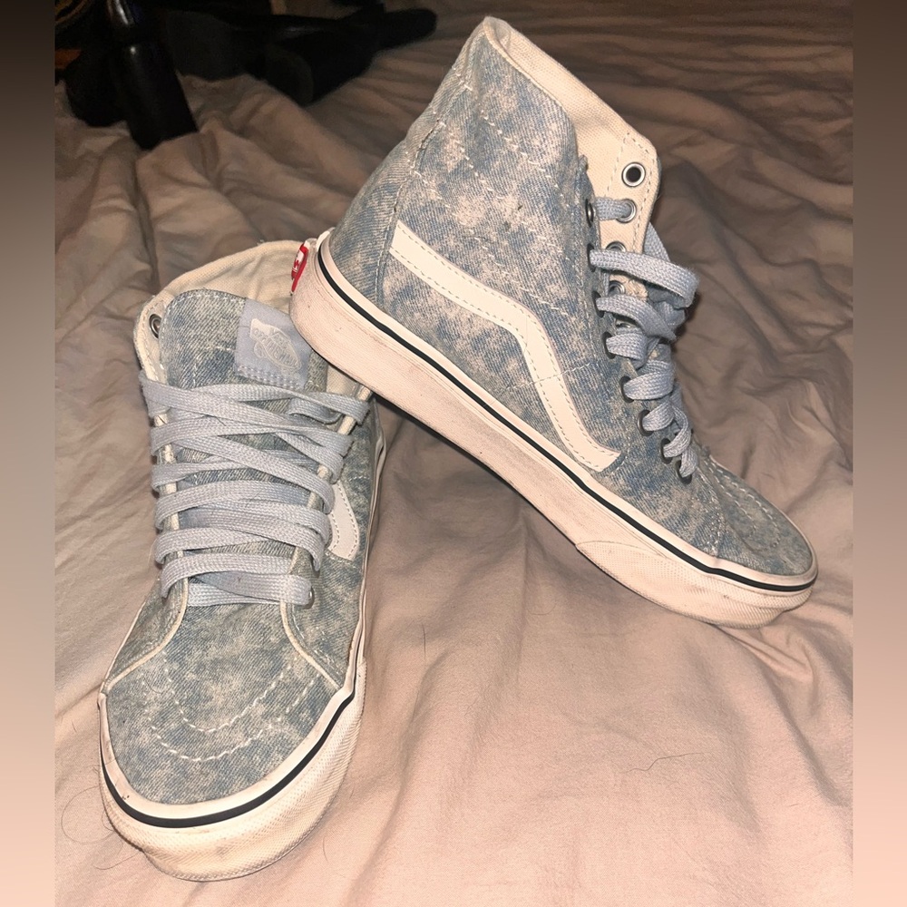 ✨Vans Sk8-Hi Tapered denim wash